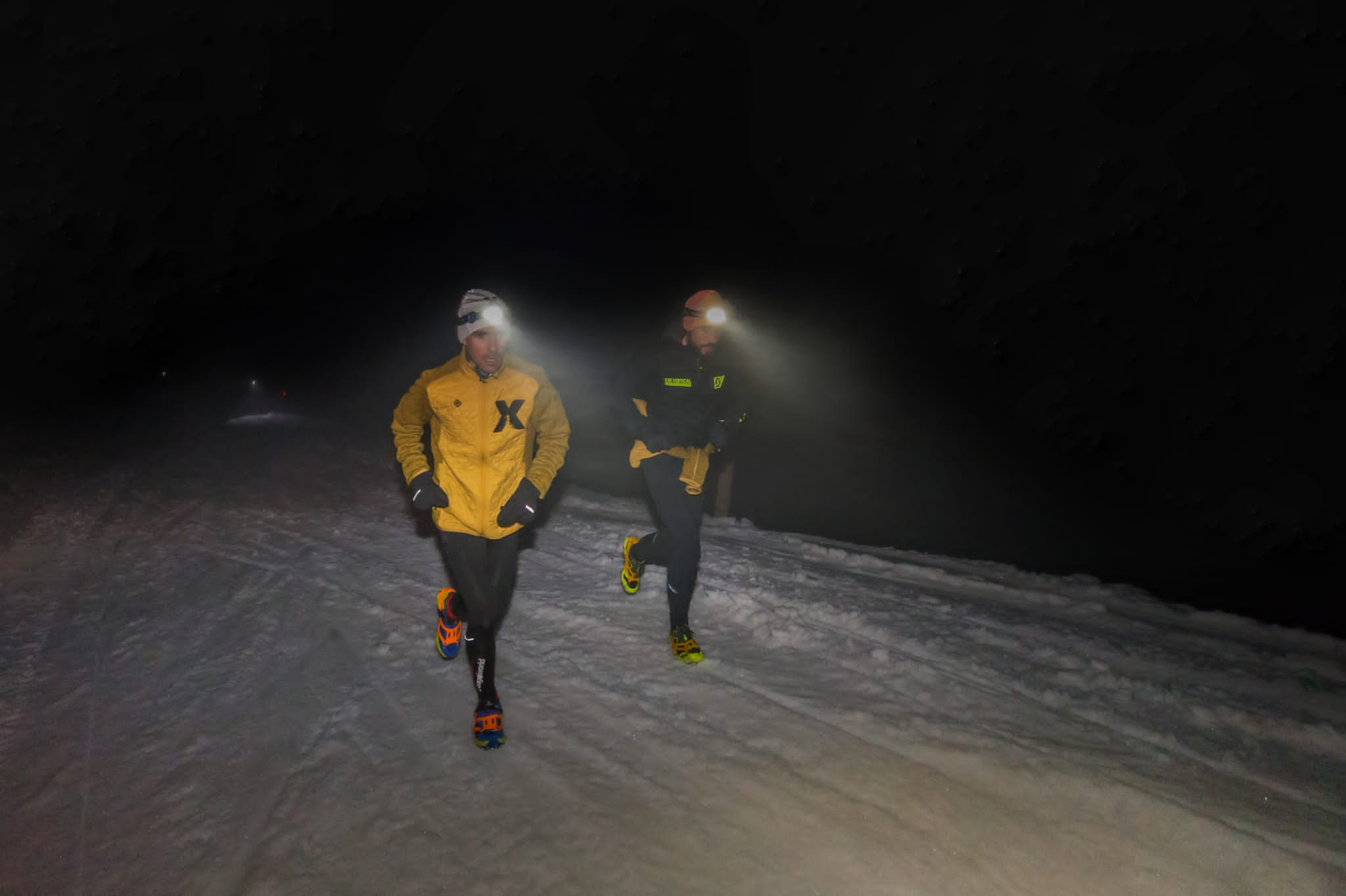 Fotos: Imágenes de la prueba piloto en Alto Campoo de &#039;snow running&#039;