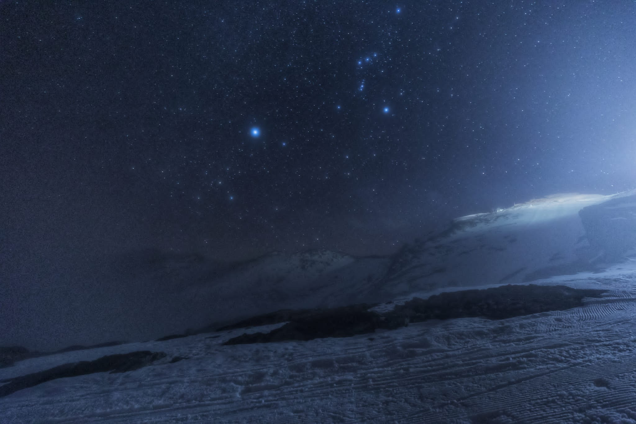 Fotos: Imágenes de la prueba piloto en Alto Campoo de &#039;snow running&#039;