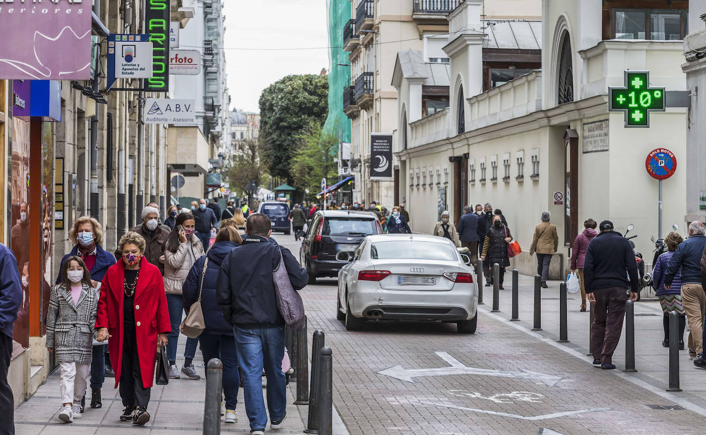 Las obras del Proyecto Pereda modifican el tráfico del centro. La calle Hernán Cortés cambia de sentido y Marcelino Sanz de Sautuola se cerrará