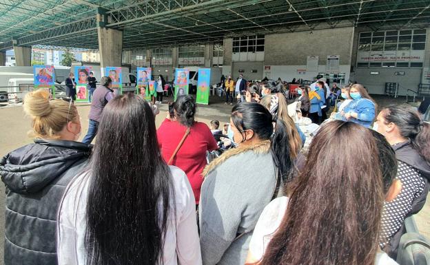 Celebración en el Mercado de Ganados de Torrelavega.