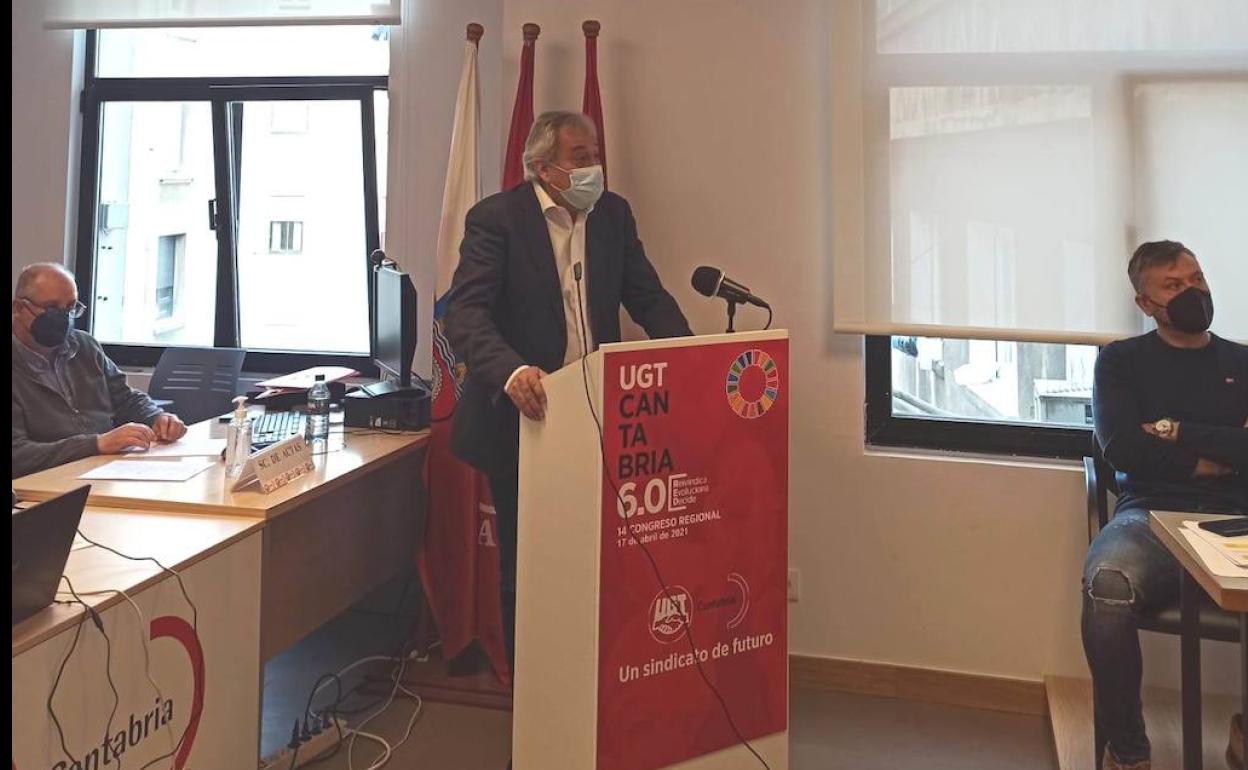 UGT inaugura su 14º Congreso Regional en Cantabria, el primero de su historia por vía telemática