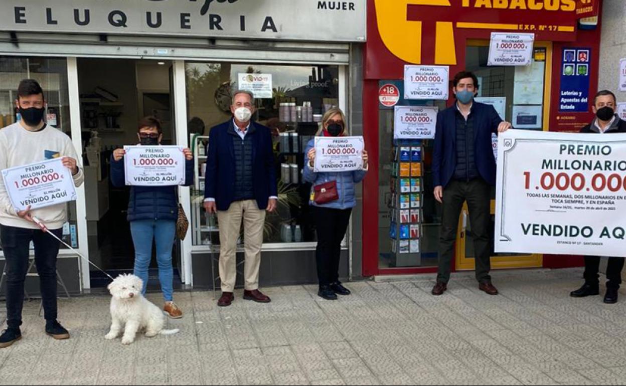 Sigue la racha de premios en Santander con otro millón de euros de 'El Millón'