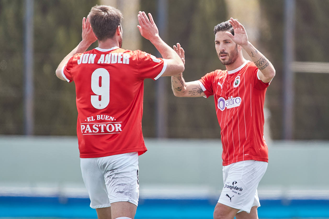 Fotos: El partido Ebro - Racing, en imágenes