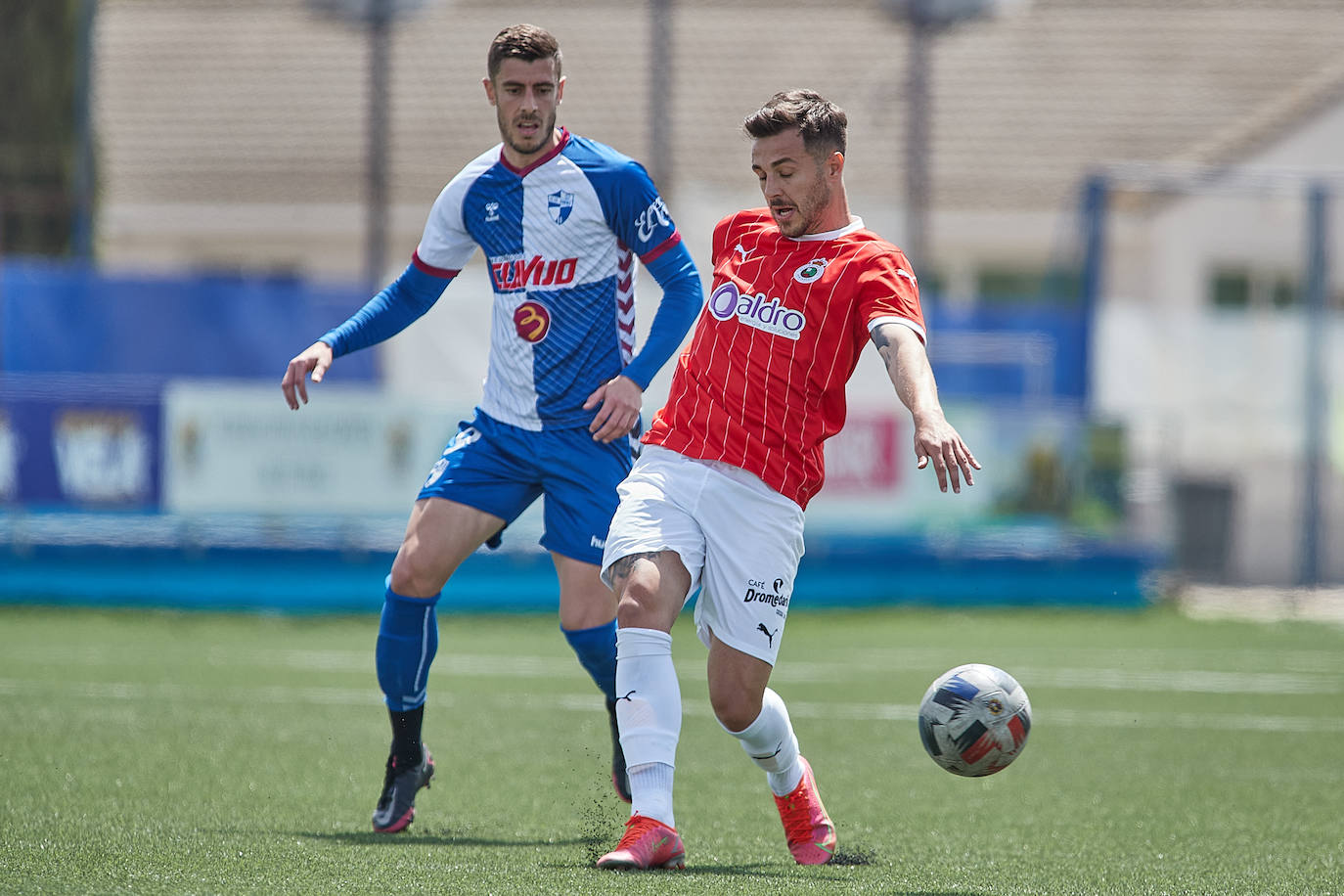 Fotos: El partido Ebro - Racing, en imágenes