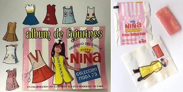 Álbum de cromos de Niña... 