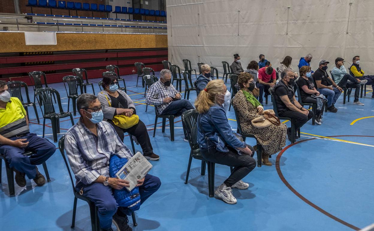 Vecinos de Castro de 59 y 58 años, citados para vacunarse el miércoles en el pabellón municipal Pachi Torre.