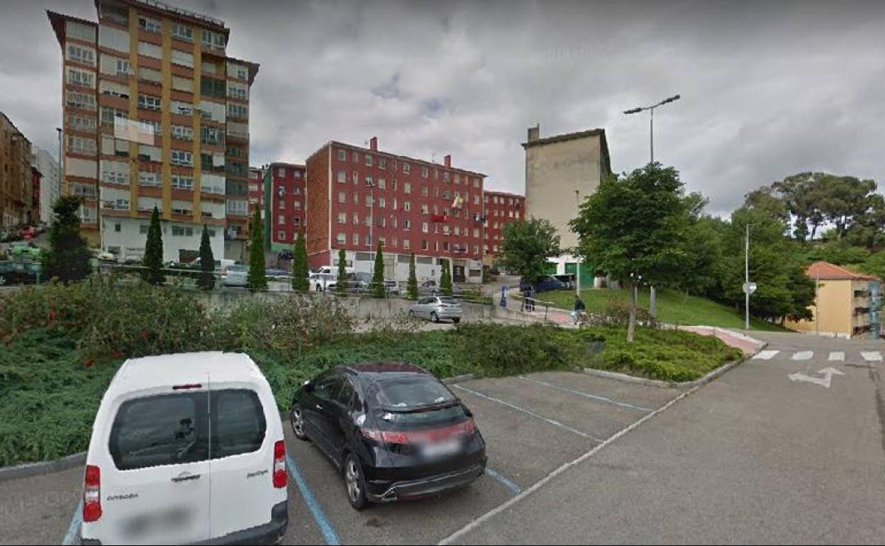 Vista de la zona de la calle Colombia.