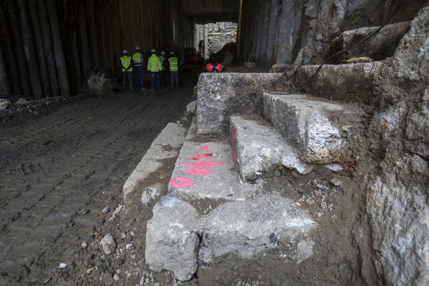 Fotos: Nuevas imágenes del antiguo túnel de Tetuán