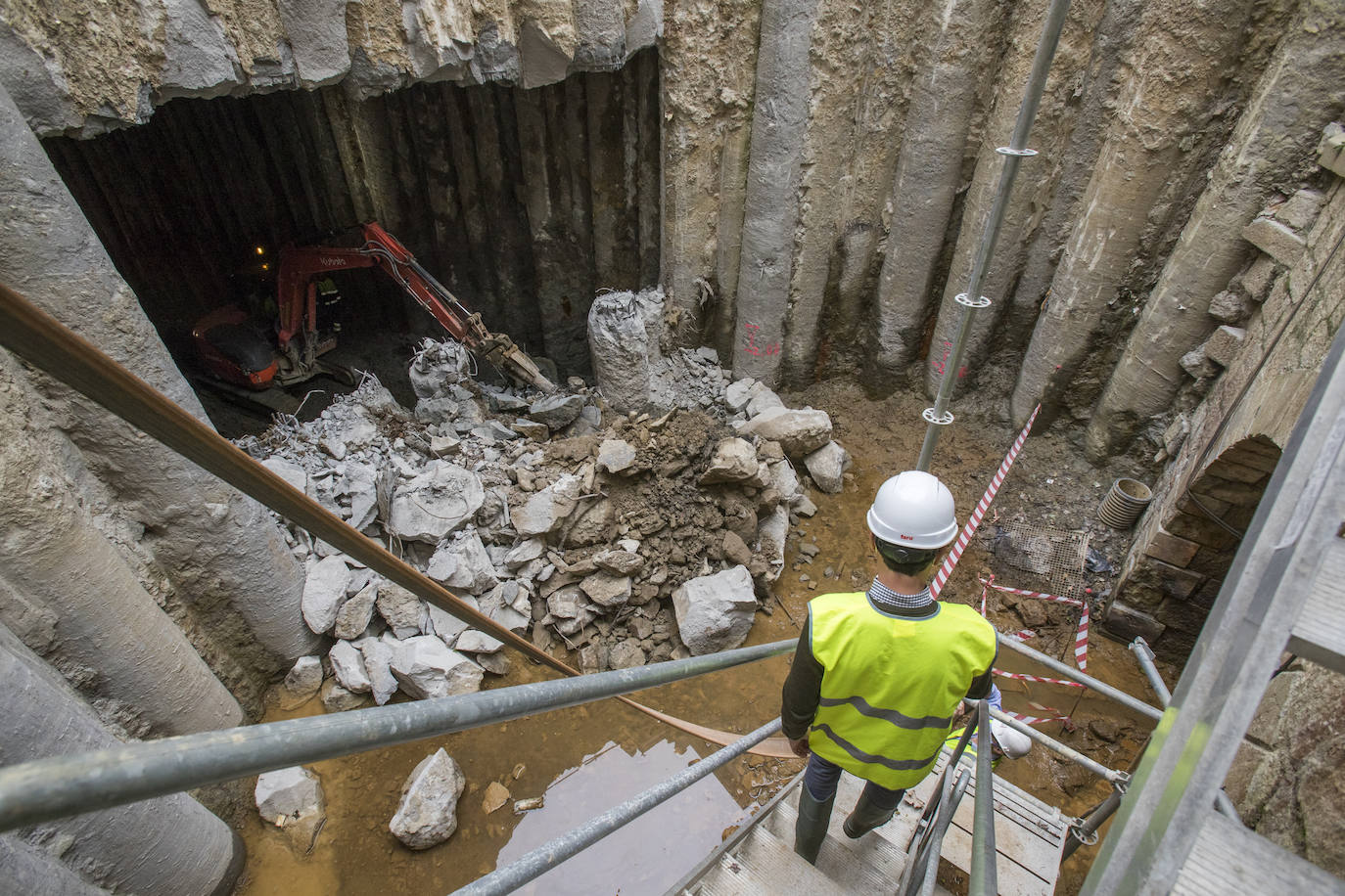 Fotos: Nuevas imágenes del antiguo túnel de Tetuán