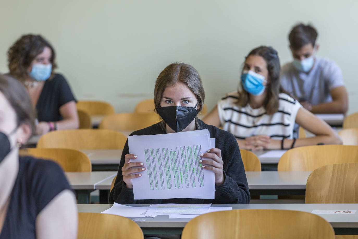 Pruebas de la EBAU en la Facultad de Económicas de Santander