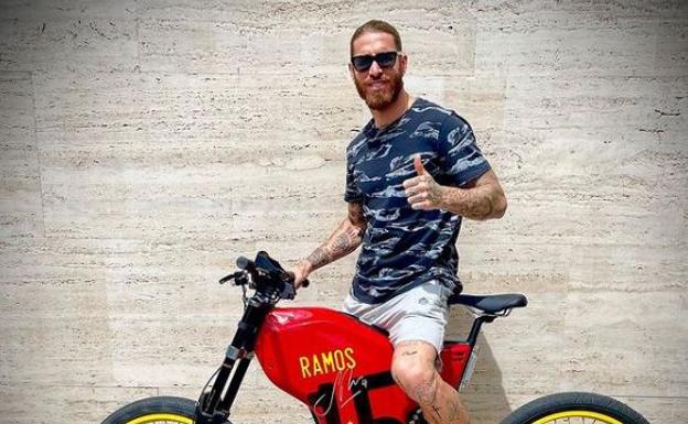 Sergio Ramos manda ánimos a España. 