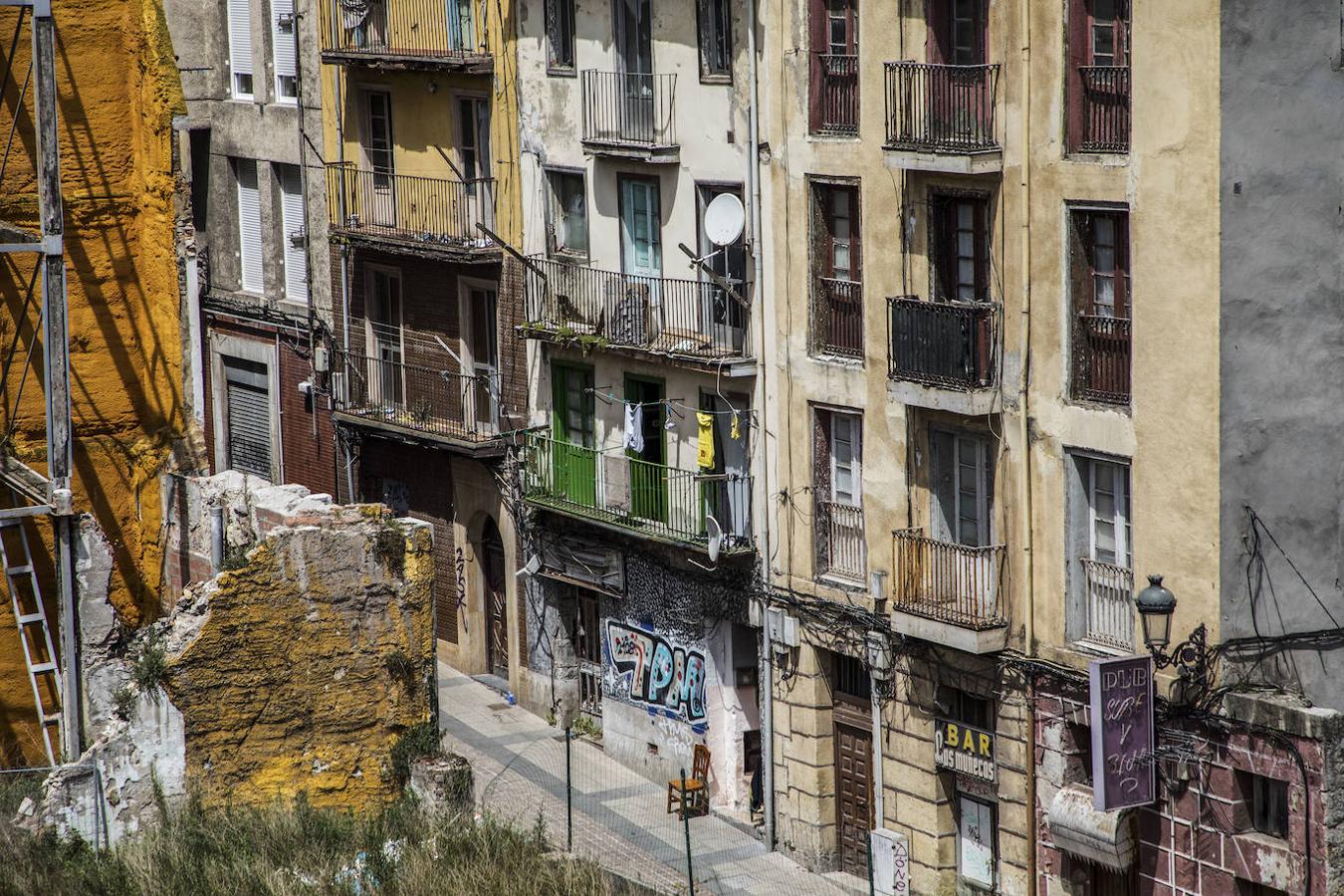 Fotos: El deterioro del Cabildo de Arriba, cada año más evidente