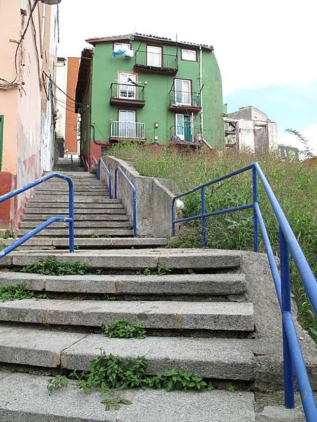 Vista de la calle África.