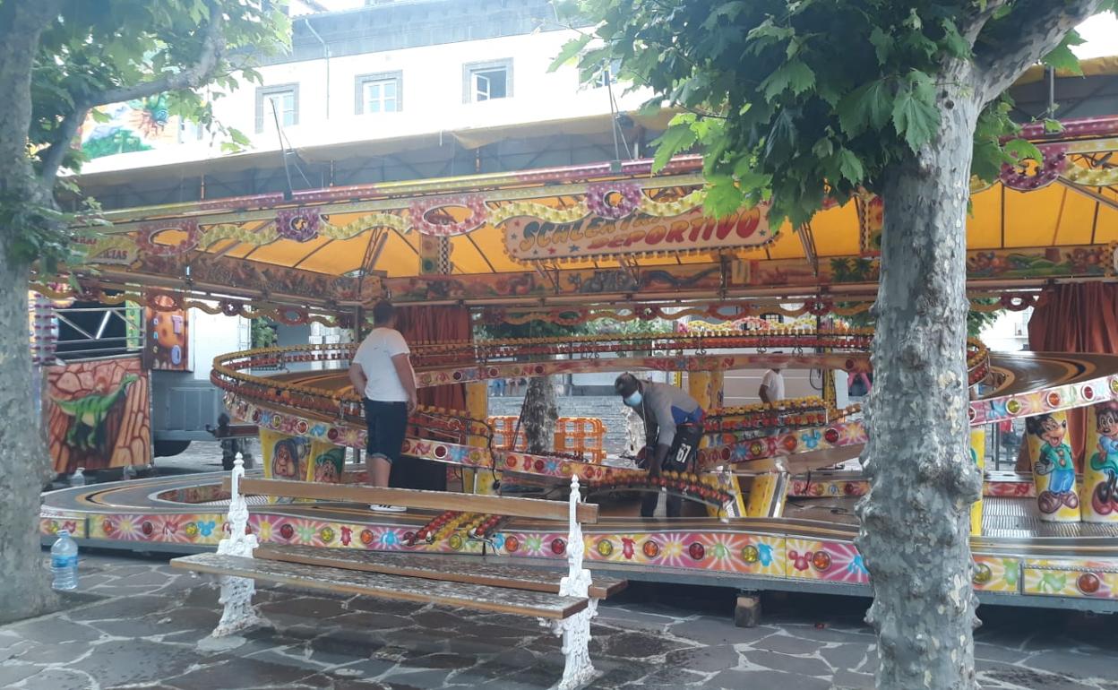 Las atracciones han vuelto a La Barrera este verano.