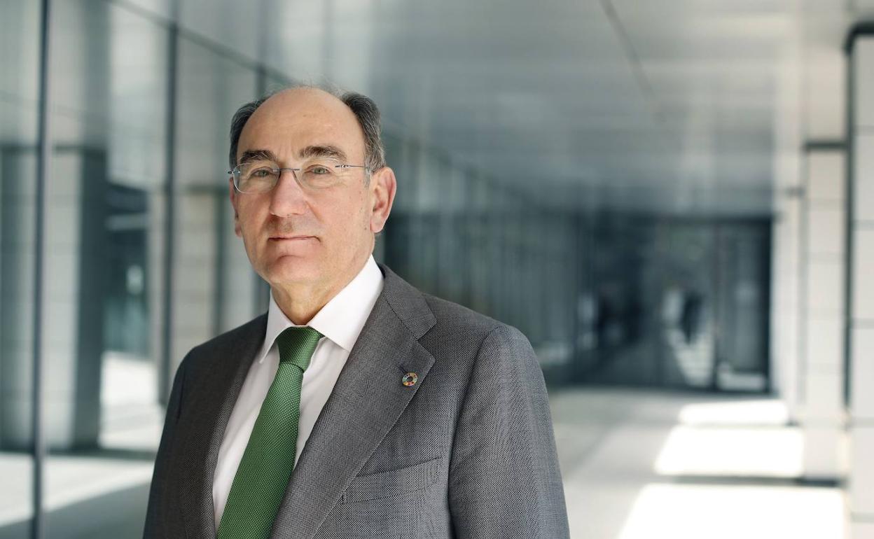 El presidente de Iberdrola, Ignacio Galán. 