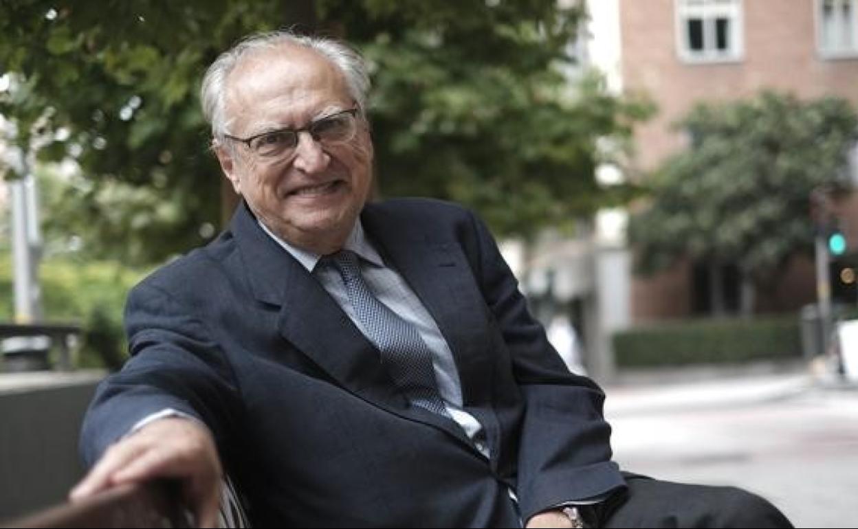 Francisco Aldecoa, también conocido como Patxi Aldecoa, durante la entrevista en Madrid.