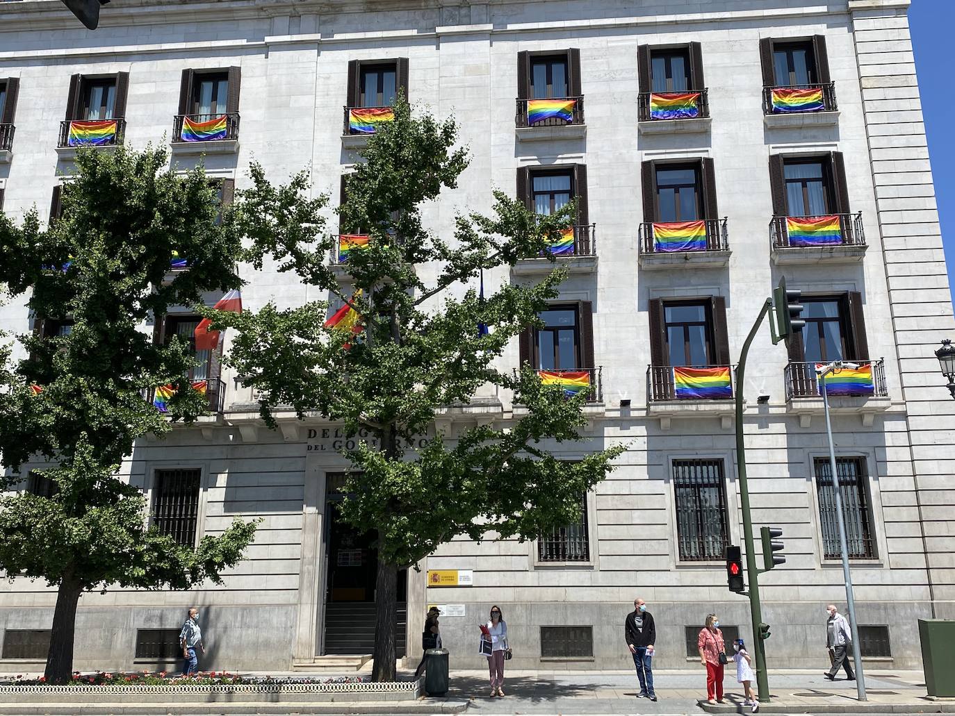 Fachada de la Delegación del Gobierno en Cantabria