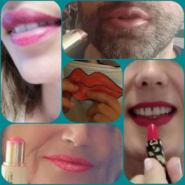 Más labios icónicos por la enfermedad.