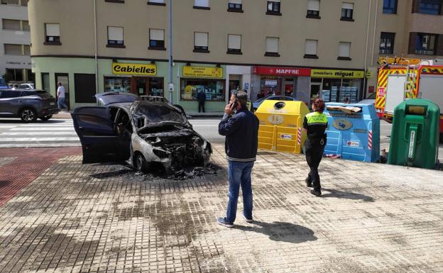 Estado en que ha quedado el coche.