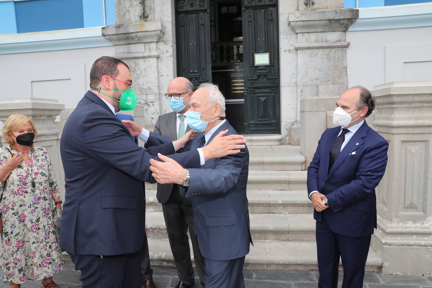 Los presidentes Adrián Barbón y Miguel Ángel Revilla asisten al III Encuentro Hispano-Americano, de carácter social-empresarial.