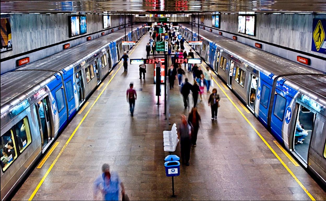 Metro de Río de Jaineiro, donde Sayme monitorizará todas las líneas con sus sensores. 