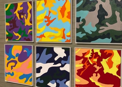 Imagen secundaria 1 - Las obras estarán expuestas en Castro Urdiales hasta el 8 de agosto. 