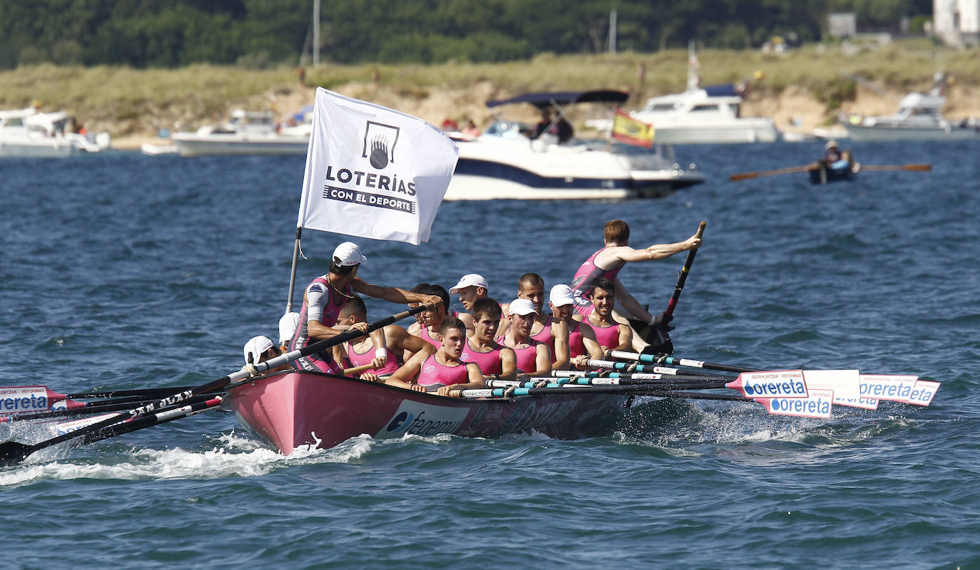 Los de Marina de Cudeyo ceden ante Kaiku, el ganador de la prueba, y Getaria, el líder de la Liga