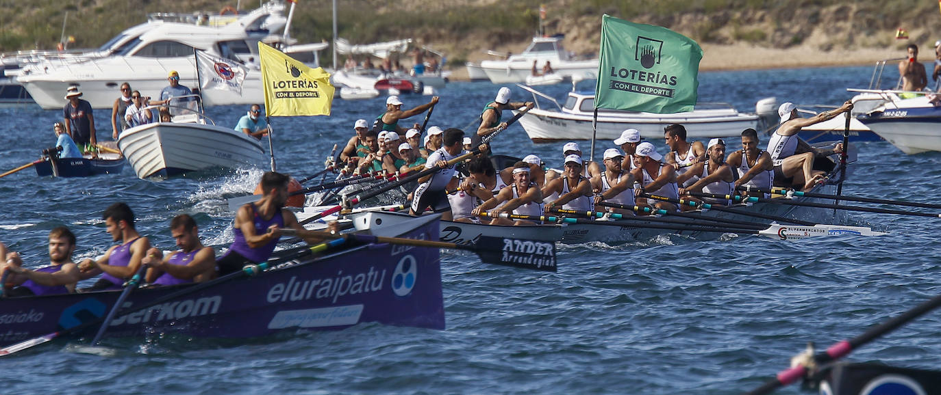 Los de Marina de Cudeyo ceden ante Kaiku, el ganador de la prueba, y Getaria, el líder de la Liga