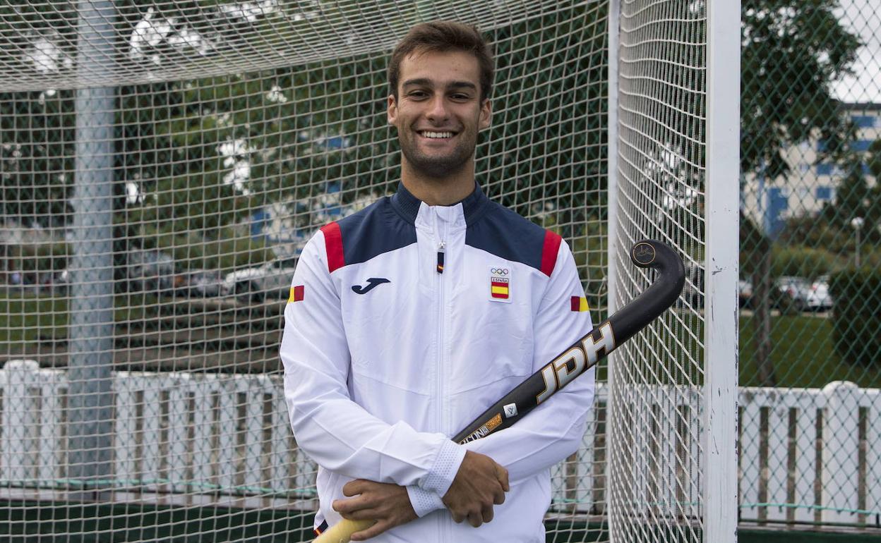 El jugador cántabro, Álex Alonso.