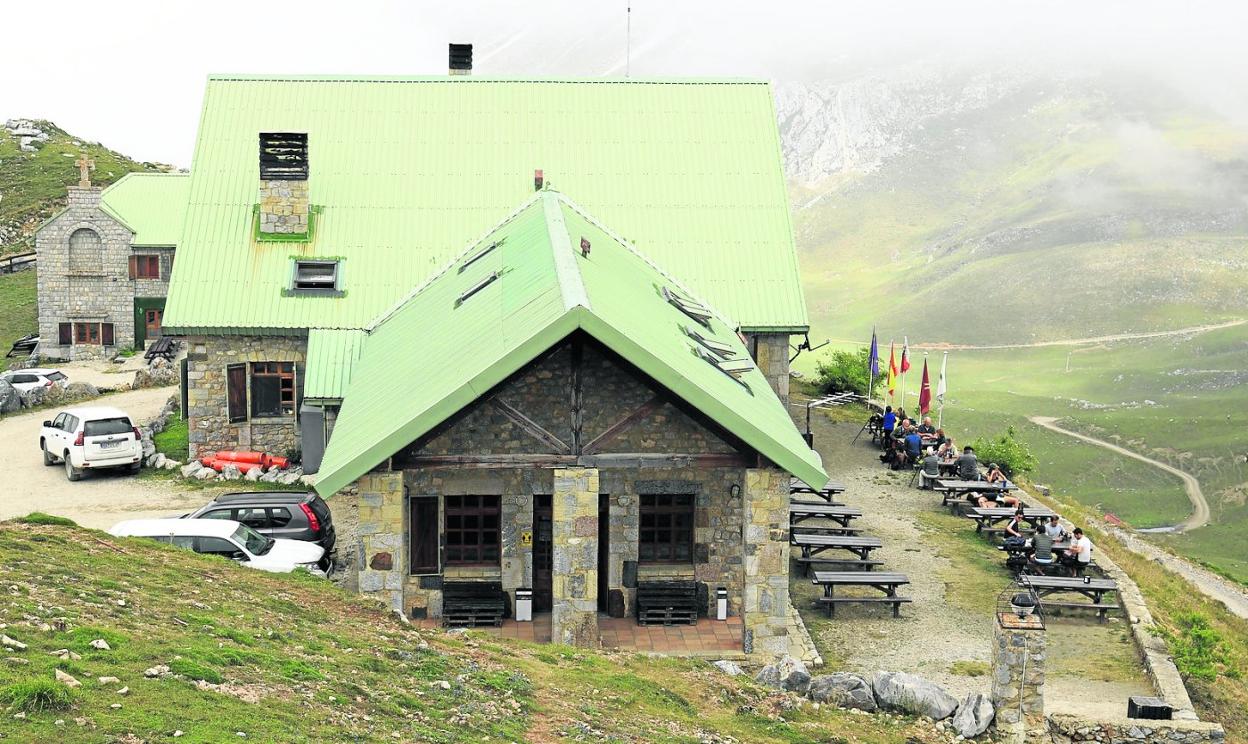 Imagen de las instalaciones del complejo de Áliva, que ya cuenta con una conexión a la red eléctrica. 