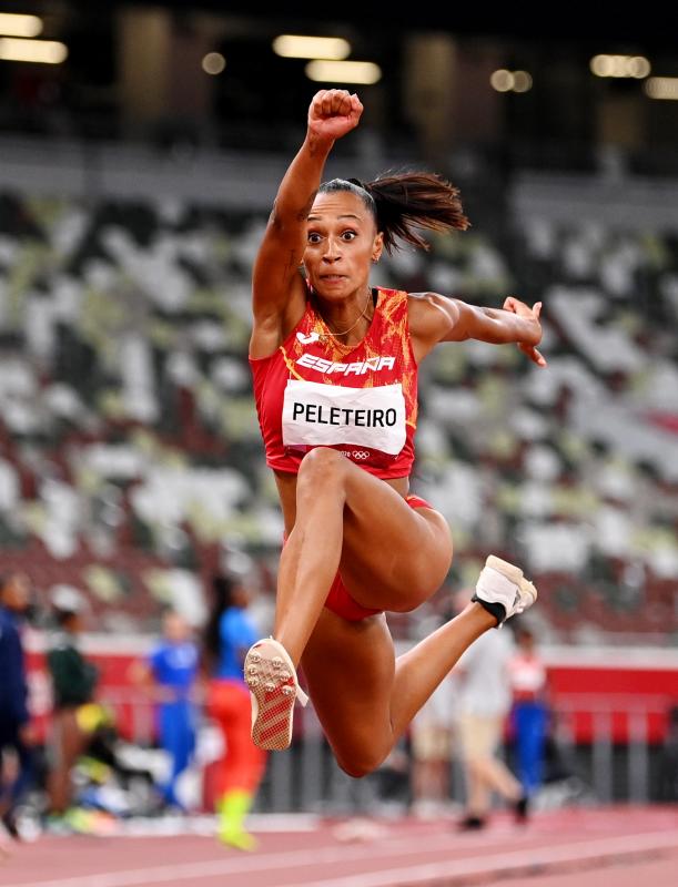 Fotos: Ana Peleteiro, bronce en triple salto