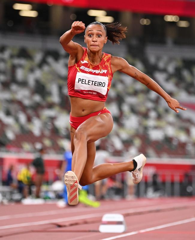 Fotos: Ana Peleteiro, bronce en triple salto