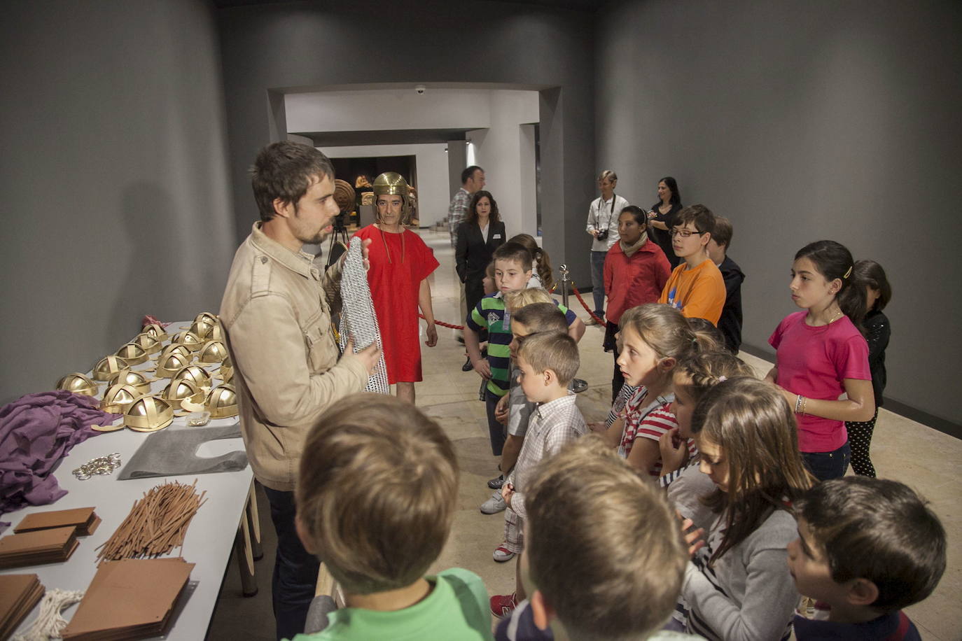 Imagen de archivo de un taller infantil desarrollado en el MUPACPedriza