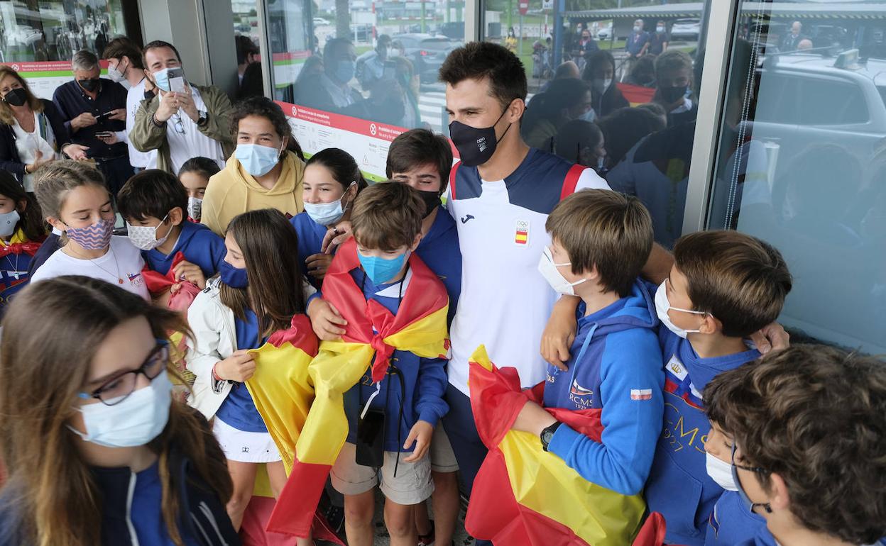 Recibimiento de campeón