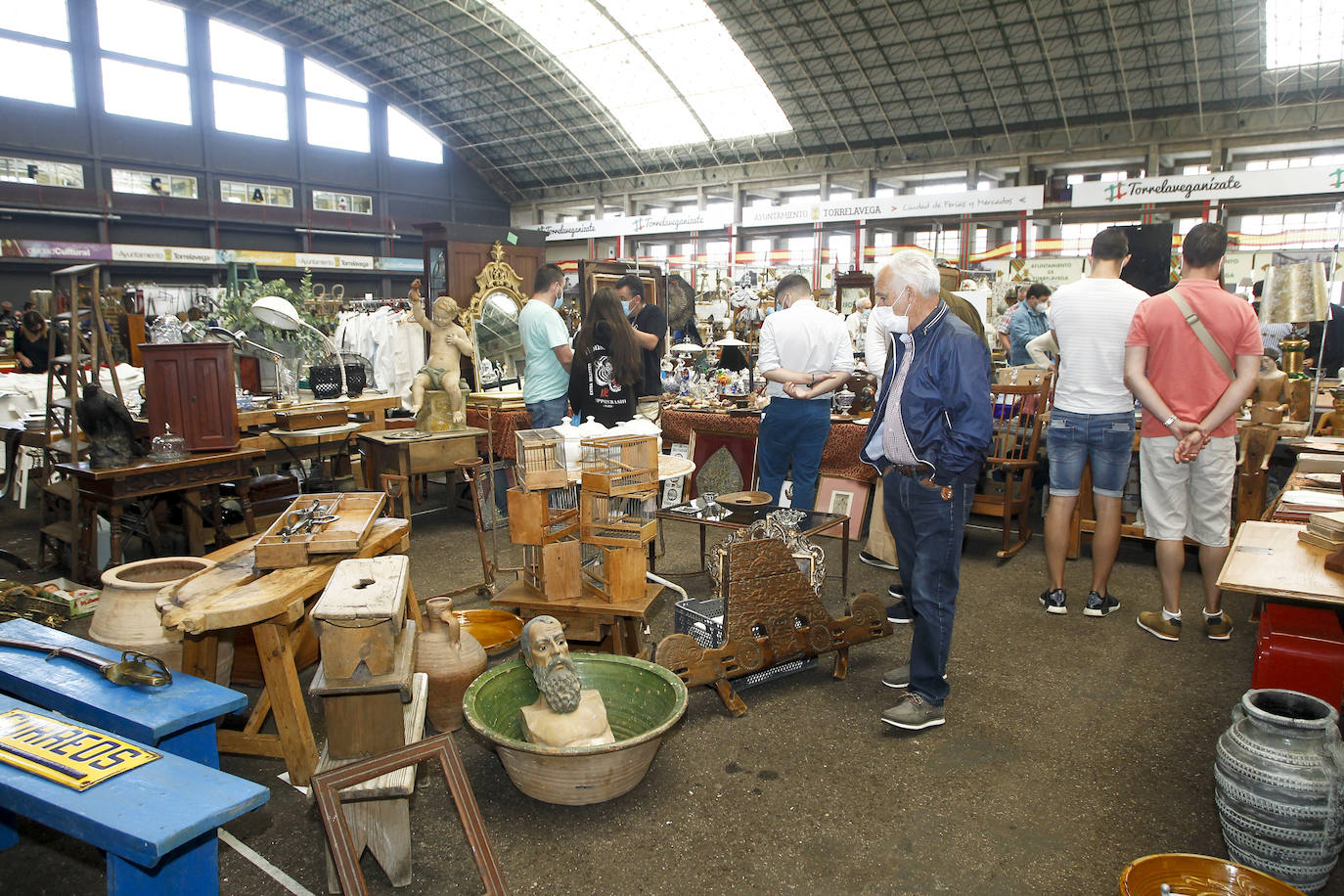 Fotos: Feria de Antigüedades de Torrelavega