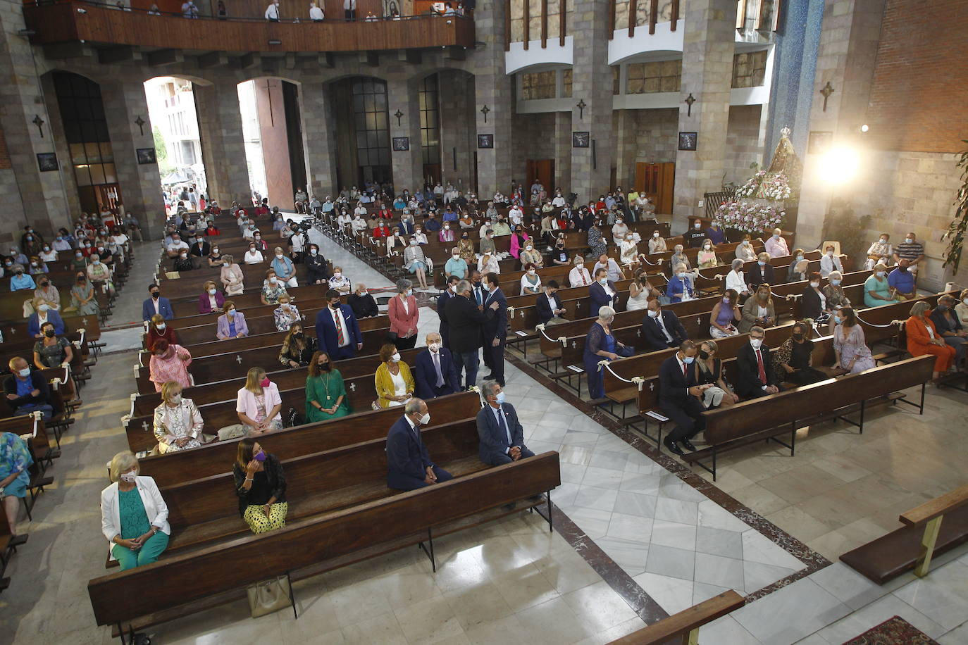 Fotos: La misa solemne, en imágenes