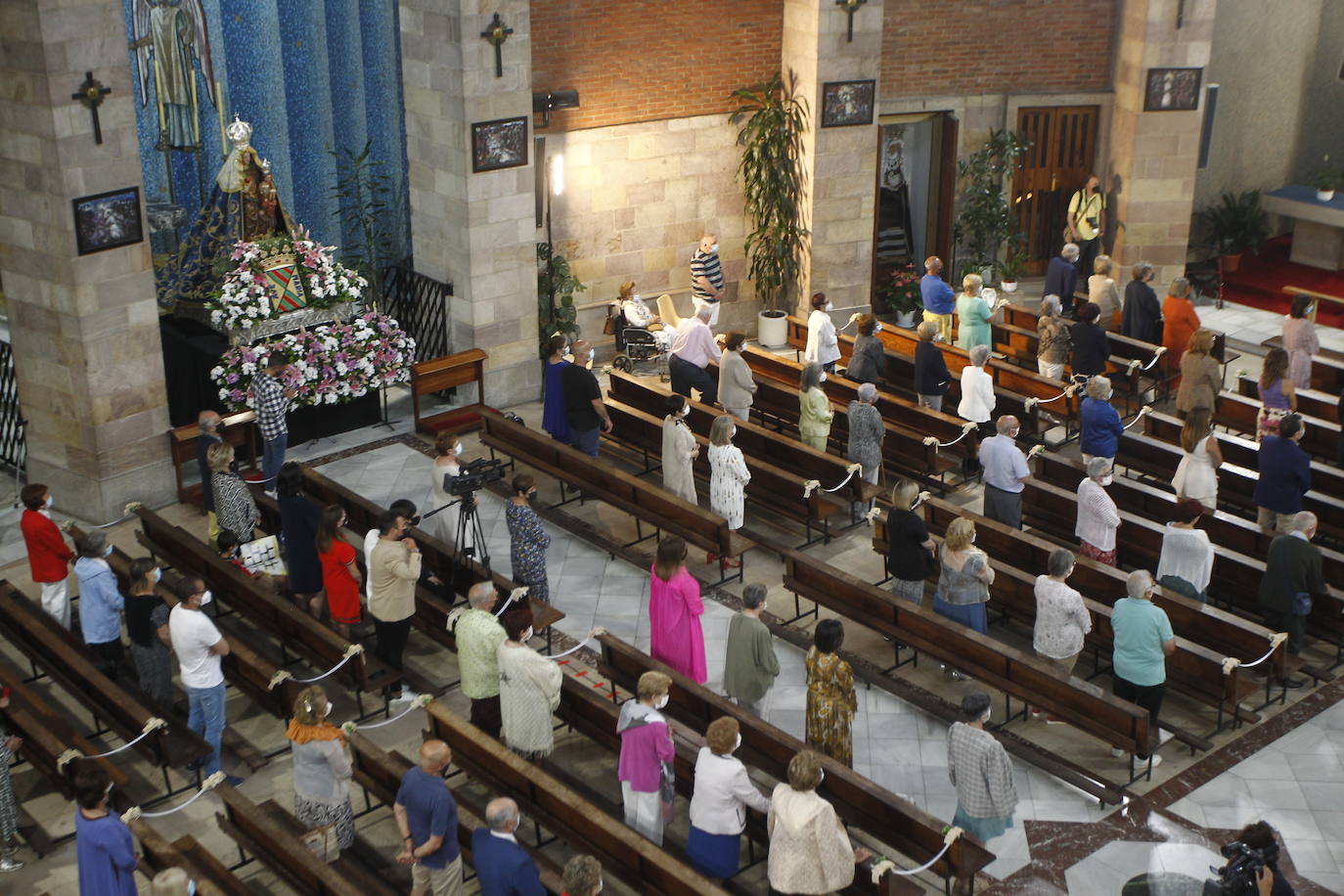 Fotos: La misa solemne, en imágenes