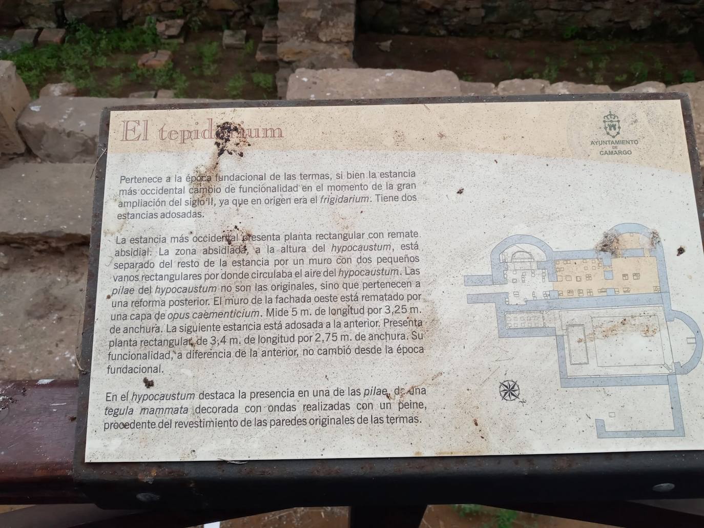 Fotos: Estado en el que se encuentran las ruinas romanas del cementerio del Alto Maliaño