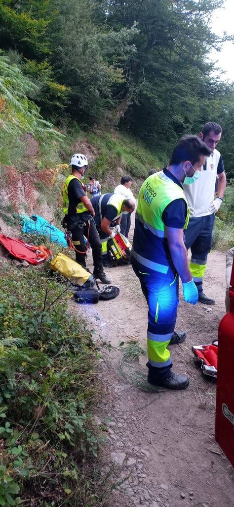 Fotos: Imágenes del accidente ocurrido en Liébana