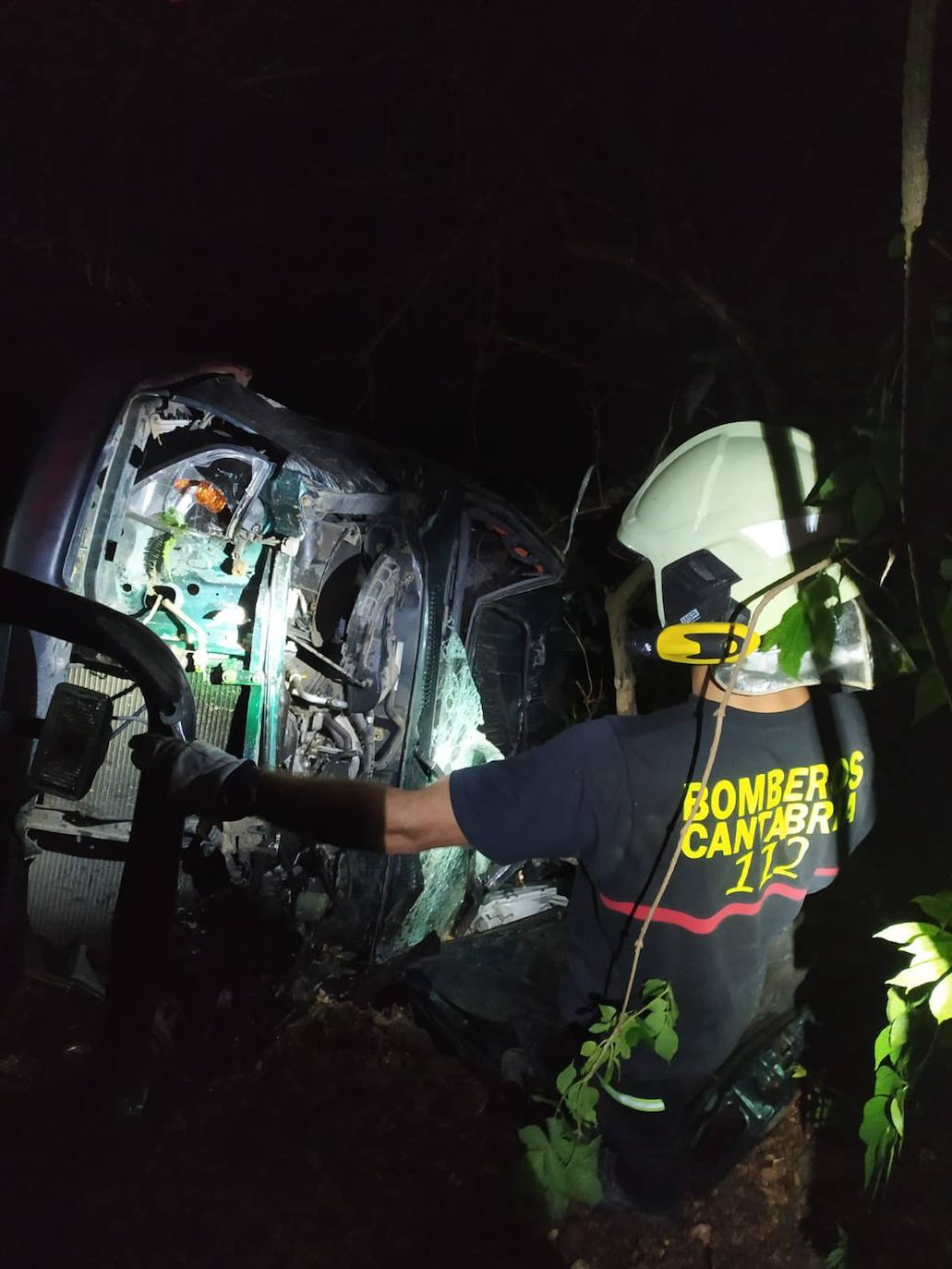 Fotos: Imágenes del accidente ocurrido en Liébana