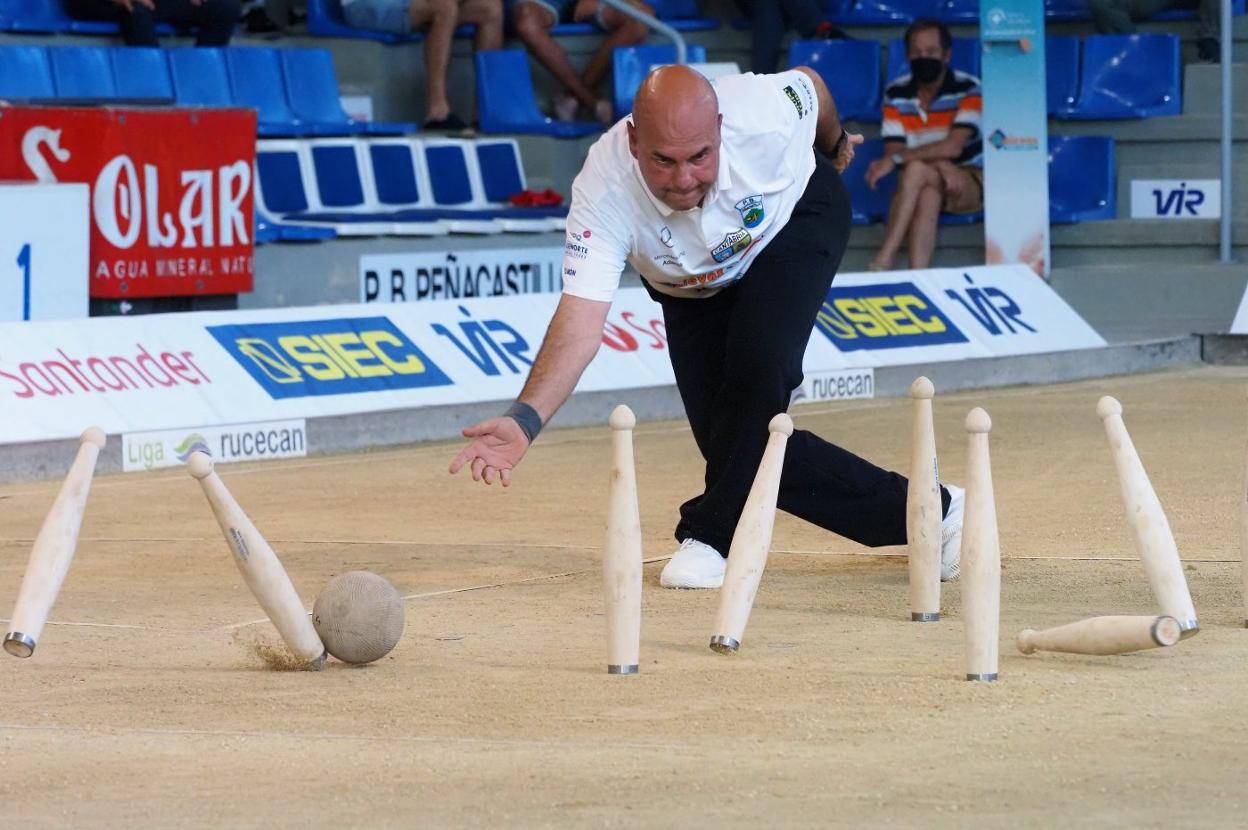 Jesús Salmón es segundo en el Nacional tras un gran concurso de 158 bolos. 