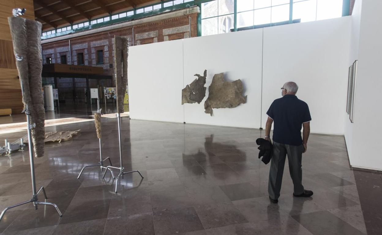 La exposición se puede ver desde ayer en el vestíbulo de la Biblioteca Central