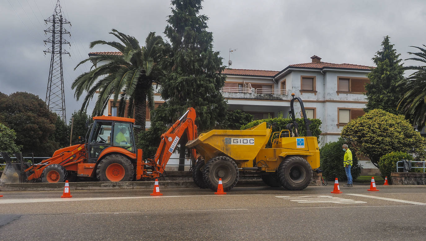 Fotos: Avanzan las obras del nudo