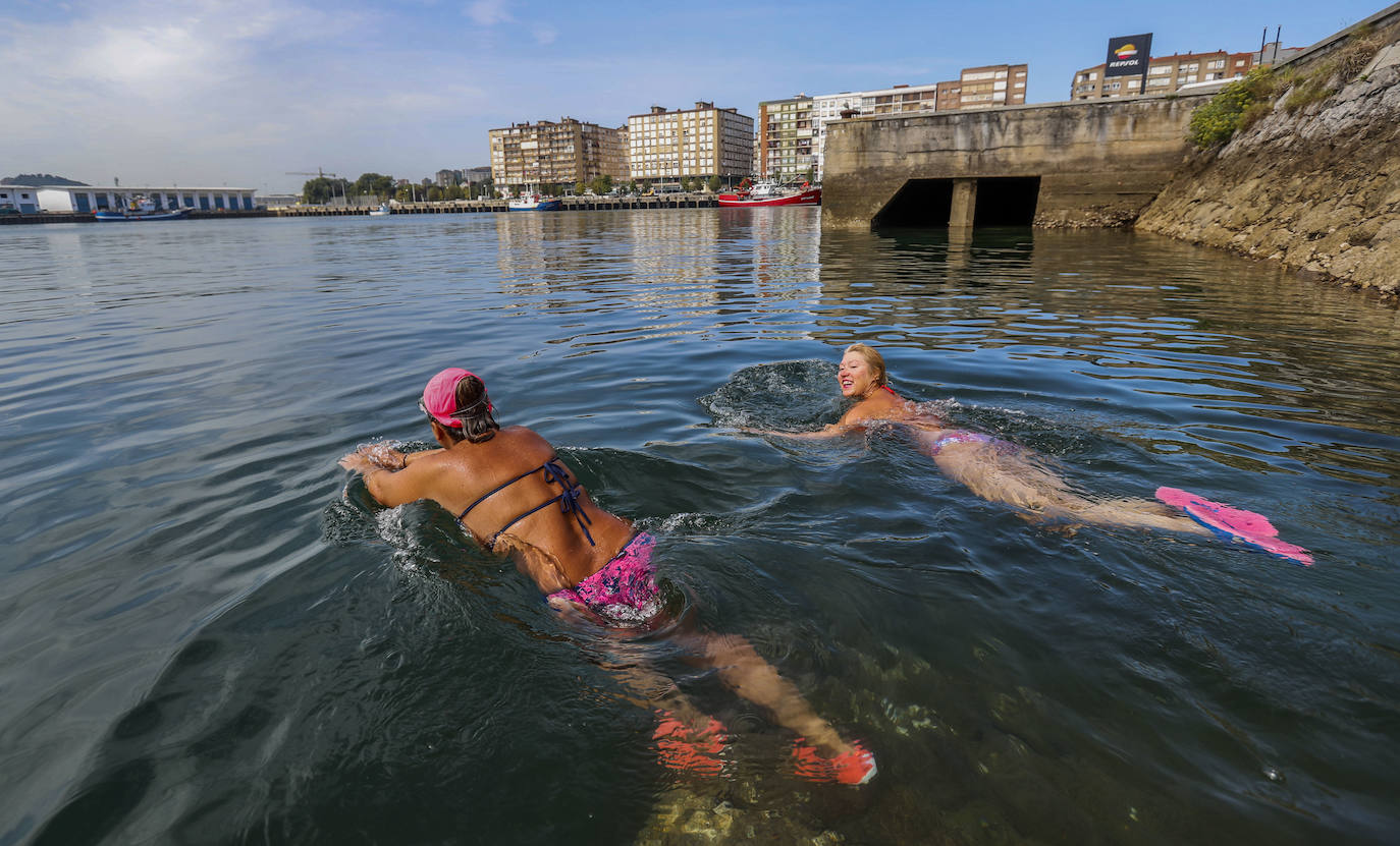 Fotos: Así ha sido la mañana de calor en Cantabria