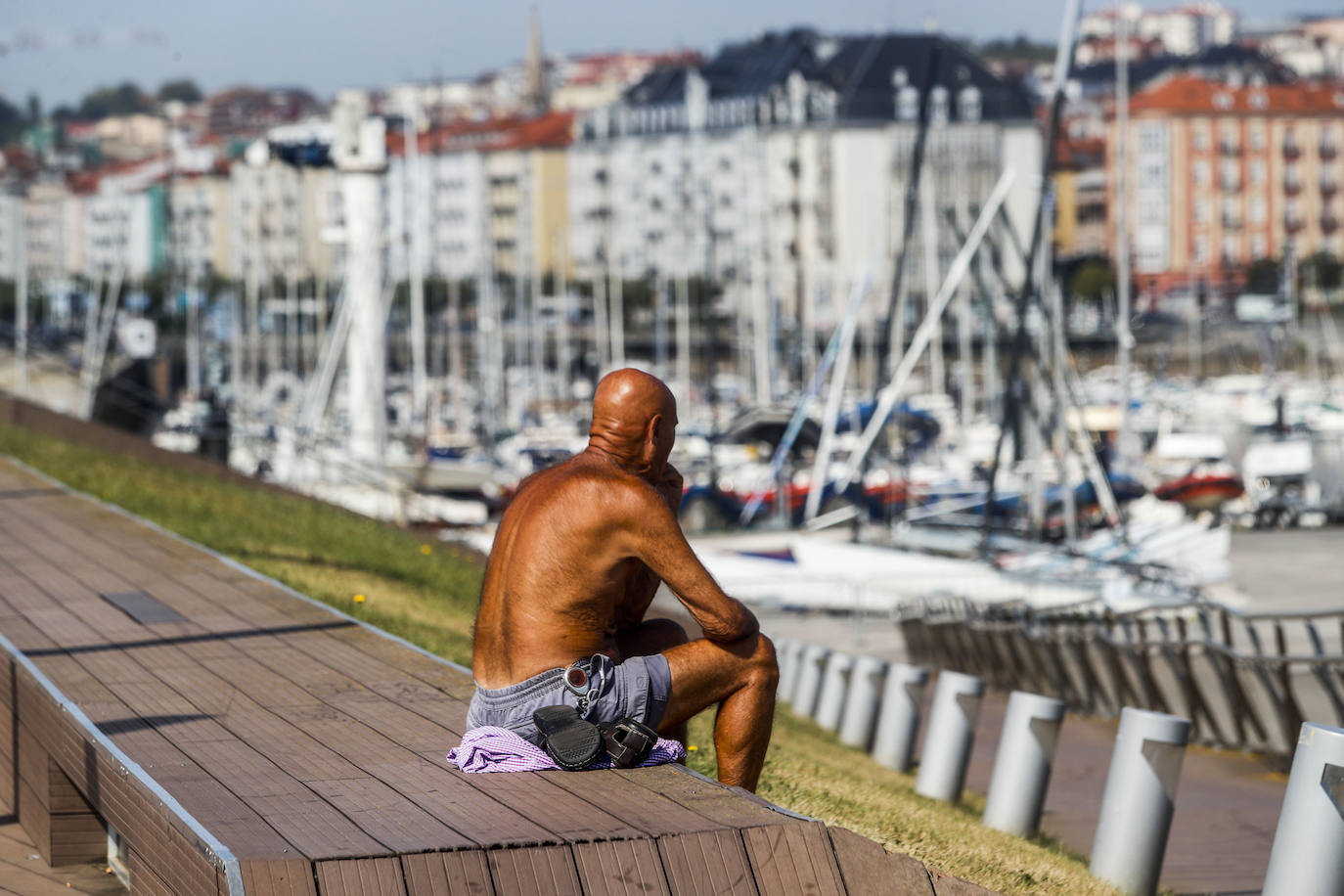 Fotos: Así ha sido la mañana de calor en Cantabria