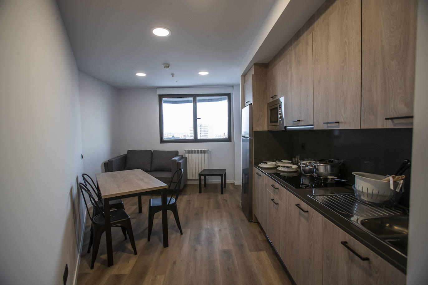 Fotos: Así es la nueva residencia de estudiantes de Santander