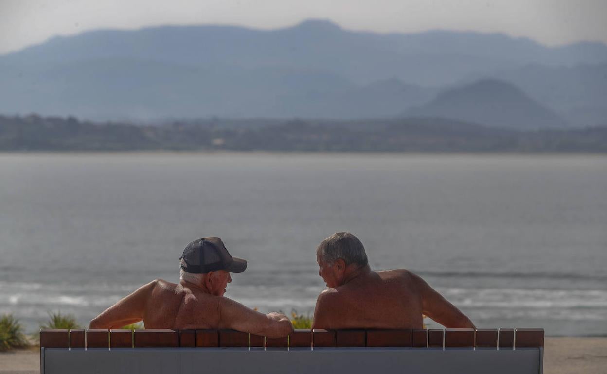 Santander, en la cima del calor, con 34,5º