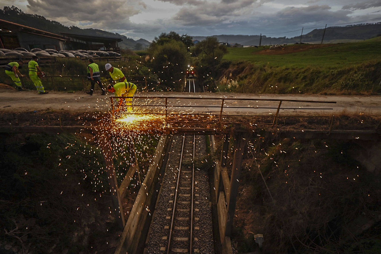 Fotos: Adiós al puente de Serdio