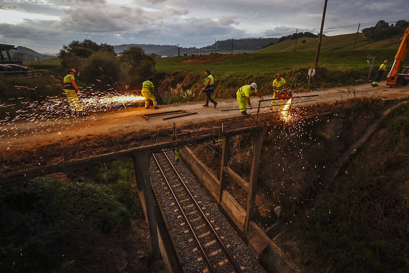 Fotos: Adiós al puente de Serdio