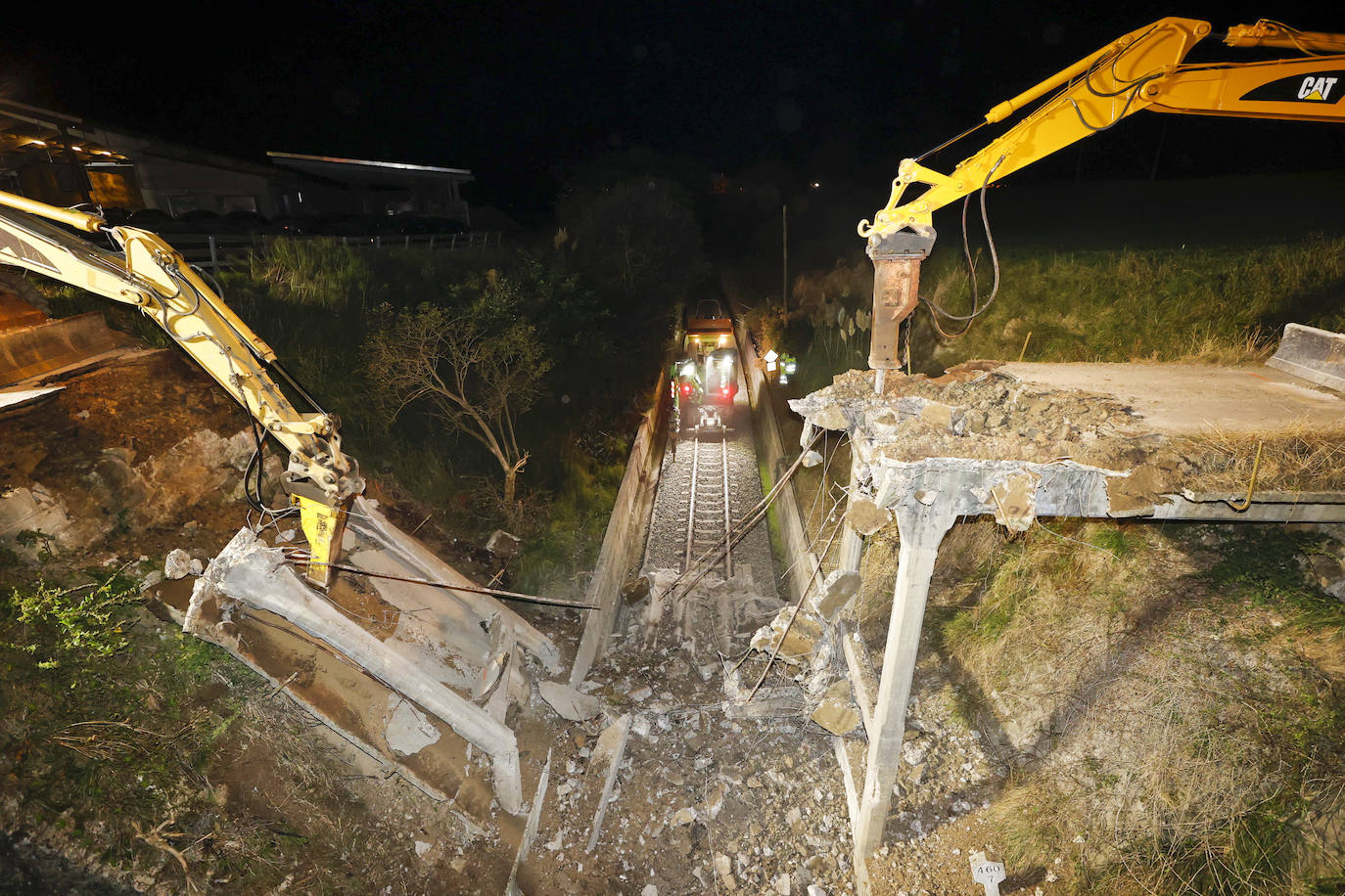 Fotos: Adiós al puente de Serdio